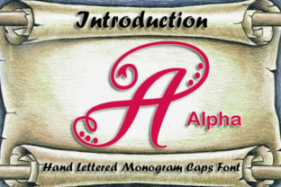 Alpha Monogram: A Font That Elevates Editorial Design