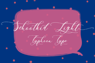 Branding with Schoolkid Light: A Designer’s Take on a Regal Script Font