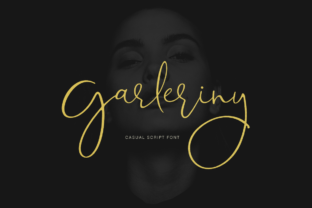 Garleriny: A Beautiful Script Font for Digital Branding