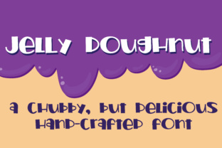Jelly Doughnut: A Bold Script Font for Campaign Creativity