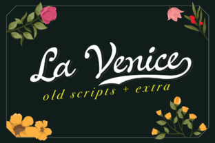 La Venice: A Script Font for Editorial Elegance