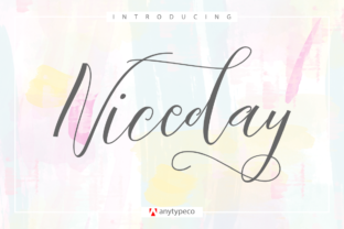 Niceday: A Script Font for Editorial Elegance