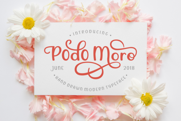 Podo Moro: A Beautiful Font for Digital Design