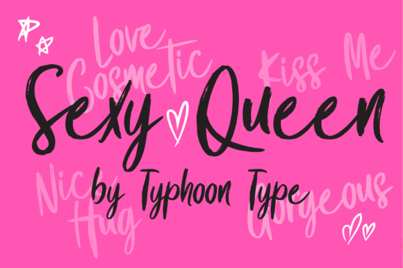 Sexy Queen: A Font for Editorial Elegance