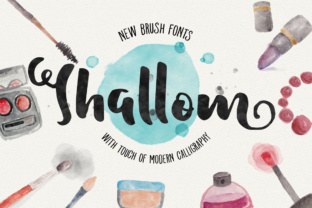 Shalom: A Script Font for Editorial Elegance