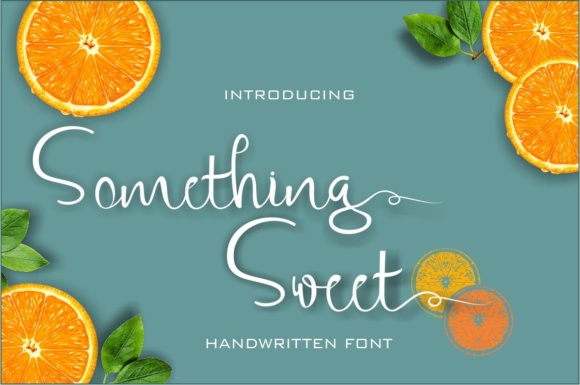 Something Sweet: A Font for Editorial Elegance