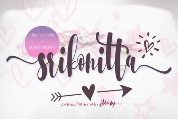 Srikonitta: A Delightful Script Font for Editorial Design