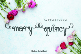 Testing Mary Quincy for a Real Branding Project