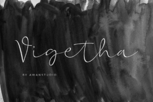 Vigetha: A Script Font That Elevates Digital Branding
